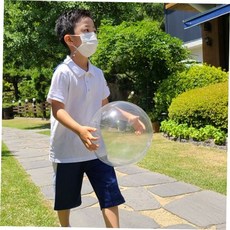 미술놀이 아이디몬 투명비치볼 소/대 택1 CVWCC5A5B, 대