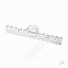 사무실 메모 냉장고 자석문서집게 투명 영수증 보드 부착 클립 다용도집게