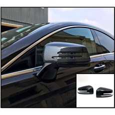 圓夢工廠 Benz 賓士 E W212 E200 E220 E250 E300 E43 卡夢 碳纖紋 後視鏡蓋 後照鏡蓋, 1個, 鋁合金 金屬鍍鉻 方向盤陀螺 卡夢
