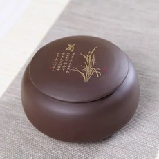 차통 이싱 자사 찻잎 보관통 다호 차호 보관함 티박스 카페 보이차, 1개, B-난