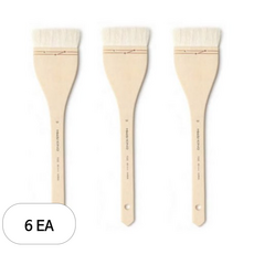 화홍 넓은붓 100, F3호, 6개