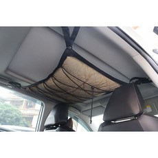 車頂置物 車頂棚收納網袋 車用頂棚置物網 車內收納 汽車用品, 1個