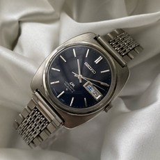 SEIKO 精工 LM 5606-7140 自動機械錶，深色面盤