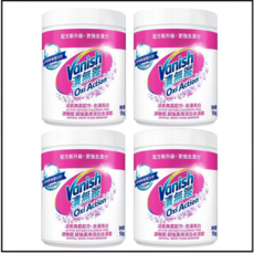 Vanish漬無蹤 碧蓮第二代超強萬用潔白去漬霸, 1kg, 4罐