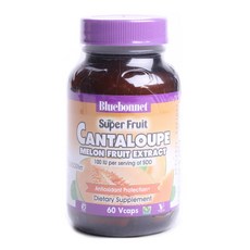 Bluebonnet 哈密瓜無糖素質提取物, 60顆, 1罐