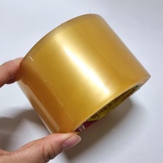 국산 8cm 광폭 테이프 중포장용 강력 박스 박스테이프 80mm 대형 이사 포장, 1개, 투명 80mmX45m