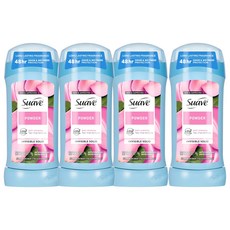 미국 수아브 데오도란트 파우더 대용량 74g x 4개세트, 4개