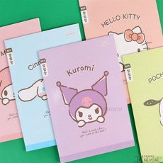 온빛마켓 산리오 알림장5권 좁은칸 신학기준비물, 쿠로미