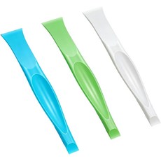 QEUOBUE 3PCS 2인치 플라스틱 스크래퍼 도구 틈새 및 좁은 공간을 위한 다목적 자동차 청소 세트 디테일 페인트 라벨컬러풀을 휴대용 스크래치 방지 자동 스티커 제거, 1세트