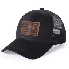 오버사이즈 XXL 야구 모자 메시 스냅백 트럭 운전사 빅 헤드용 59.9cm-65cm(23.6-25.6인치) 경량 러닝 햇빛 차단 모자 낚시 낚시-가죽-블랙, 오버사이즈 XXL 야구 모자, 메시 스냅백 트럭 운전사