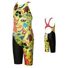 랠리 여아동 수영복 준선수용 5부 KSGH480