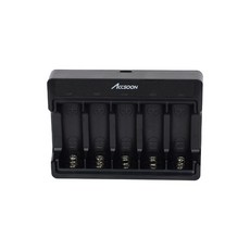 Accsoon CoMo 2 4ghz 코모 인터콤 밝은회색 무선 액순, 배터리 충전기, 1개