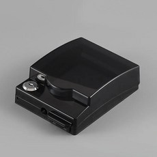 잠금 스위치 보호 커버 접착 타입 소켓 방수 상자 플라스틱 욕실, 2. black, 1개
