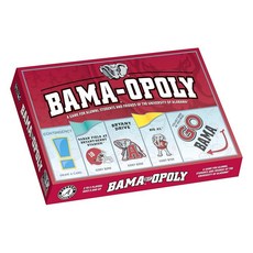 Late for the Sky BAMAOPOLY University of Alabama Board Game Campus Landmarks Edition 2–6 Players, Late for the Sky BAMAOPOLY Uni