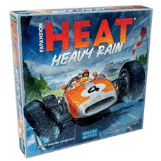 正版桌遊 熱力狂飆 滂沱大雨擴充 Heat Heavy Rain 英文版, 1個