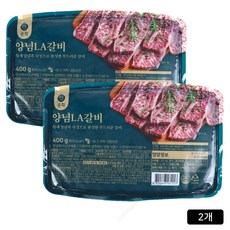 [홈쇼핑] 온작 이영자 양념 LA갈비, 2개, 400g