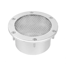 RASTP-자동차 레이싱 에어 덕트 그릴 범퍼 입구 냉기 커버 키트 76mm 알루미늄 액세서리 RS-OFI102 신제품, 02 Silver