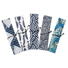 NICENEEDED 빨대 휴대용 파우치 키트 5개 젓가락 케이스 재사용 가능한 가방 스테인리스 스틸 유리 실리콘용 보관 여행 가방 122693, NICENEEDED 빨대 휴대용 파우치 키트 5개, 젓