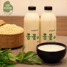 건담농수산 찐한 우뭇가사리콩물 콩국수, 1L