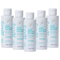 GMGN 르코스 찰떡 브라이트닝 쌀겨 효소파우더 세안제, 5개, 50g