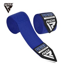 英國 RDX 4.5M 手綁帶 (一對裝) - 拳擊、綜合格鬥 MMA 適用, 1個, 藍色