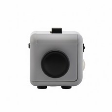 AB3 療癒魔方 Fidget Cube 紓壓方塊, 【AB3】6#深灰黑(附吊繩!), 1個