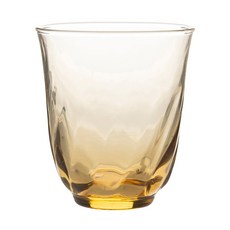 줄리스카 비엔 글라스 스몰 텀블러 (Everyday Glass Vienne Small Tumbler Set/4 Assorted Colors), 1개, 오렌지