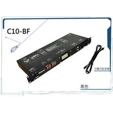 Castle 蓋世特 C10-BF 電源濾波器，10個插座 2個USB插座, 1個