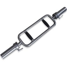 CAP Barbell 헬스봉 헬스바 바벨 34인치 올림픽 삼두근 바고무 그립 포함 크롬신규 버전OBIS-34SMR, CAP Barbell 헬스봉 헬스바 바벨 34인치 올림
