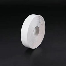 廚房防水密封條 防黴膠帶 浴室牆角線貼 廚房防黴膠帶, 1個, 純白色 寬2.2CM 防水膠,1.5米