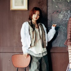 써스데이아일랜드 KiiiKiii 착용 가먼트 다잉 집업 점퍼T256MJP903W 2865174