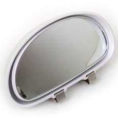 삼진 심플 사이드미러 미러 사각지대 보조 거울 자동차 사이드 dew+4942Ax, 블랙