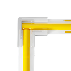 원그리드 COB LED 8mm 스트립용 ㄱ자 커넥터 연결 부속 L자 부품, 1개, L자 커넥터