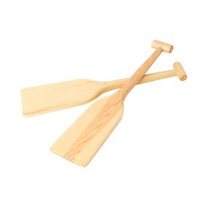 원목노 패들 전문 조립식 급류 서핑 핸들 양방향, 1개, 1_T형 42cm