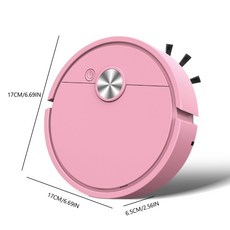 청소 로봇 가정용 진공 청소기 스마트 휴대용 기계 가전 제품, Pink