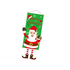 배너 PW 크리스마스현수막족자봉(산타) 파티 데코 장식, 본상품
