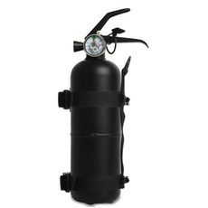 캠핑 자동차겸용 휴대용 분말 0.7KG 소화기 추천 차량용소화기 불조심 차량화재 챠량소화기추천, 1개, 블랙, 700g