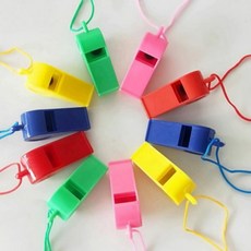 키링재료 컬러 플라스틱 목걸이12P 호루라기 후르라기 등산 재료, 1개, 상세페이지 참조