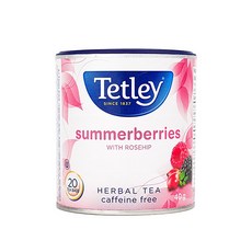 테틀리 썸머베리 라운드 20티백 1박스 12개, 20개입