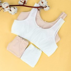 크리비아 1단계 런닝형 주니어 브라 팬티 에어로클 학생 속옷 DJBR6049