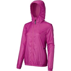 EasyMain 衣力美 女輕巧防風快乾雙層連帽外套 (附收納袋) Polartec Power Dry