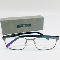 odbo 德國品牌 1896 C2GD 鏡框 輕量舒適 薄鋼設計 亮面鐵灰色, 1個