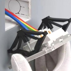 [WS] 비데필터 고정용 단클립(C클립) 벽면부착, 1개