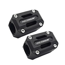 YJLDZ NC750x X 2017-2023 2024 대응 오토바이 액세서리 크래시 바 장식 블록 엔진 가드 범퍼 프로텍터 (1P, 02 2PCS