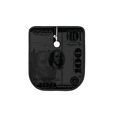 Illuzien $100 Bill (BLACKOUT) PRO 이발사 케이프 헤어 컷 케이프 방수 이발소 액세서리 전문가용 (SNAP), 1