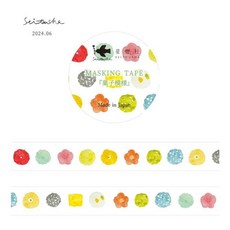 莫莫日貨日本製 星燈社 2024 6月新品 和紙膠帶 - 菓子模樣 MT5415, 1個