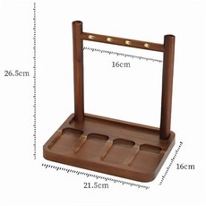 玄關實木鑰匙收納架：門口創意置物擺件，進門掛鑰匙收納盒，限時特惠中, JM008【相思木+黃銅】, 1個