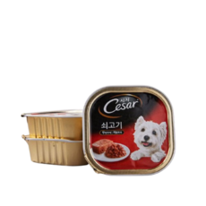 몰리스 시저 소고기 캔, 1개, 300g, 쇠고기