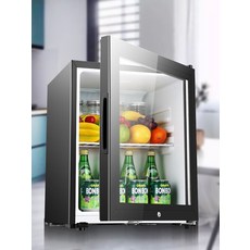 가정용음료수냉장고 호텔 미니바 50L 술장고 사무실, F_100L 블랙 냉장 미세 냉동