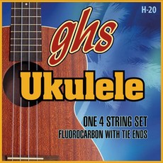GHS Fluorocarbon 소프라노 & 콘서트 우쿨렐레 스트링 (H-20), GHS H-20 소프라노 / 콘서트 우쿨렐레 스트링, *